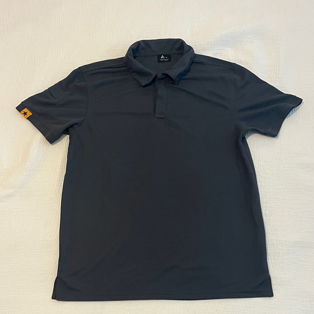 Retro 90’s German designed dark gray Polo Shirt